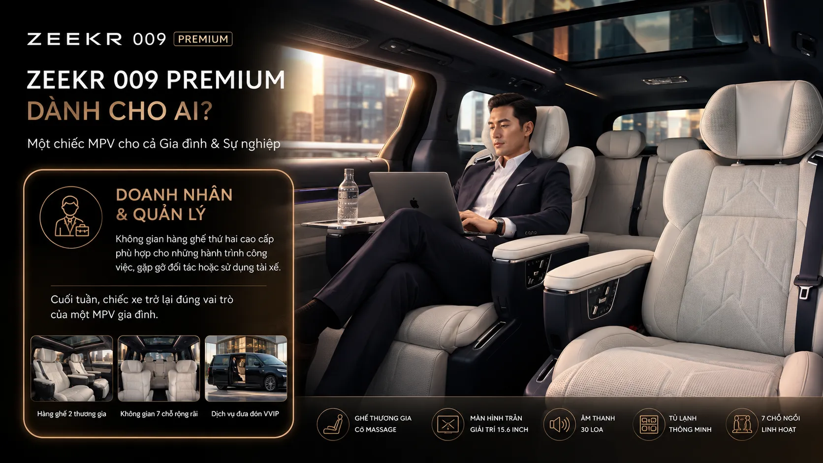 ZEEKR 009 PREMIUM DÀNH CHO AI?